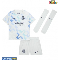 Inter Milan Hakan Calhanoglu #20 Auswärts Trikotsatz Kinder 2025-26 Kurzarm (+ Kurze Hosen)